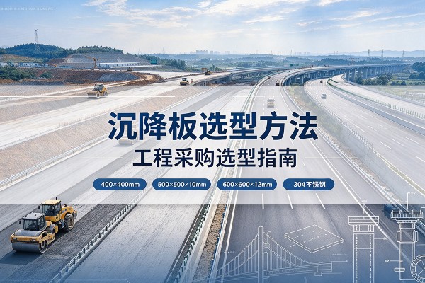 湟中沉降板选择方法