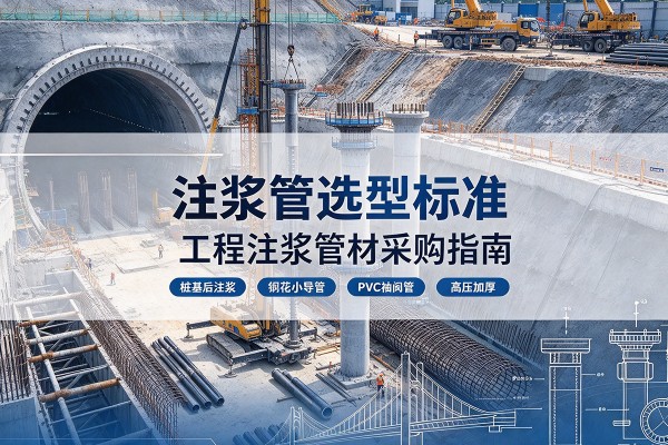 湟中注浆管选型标准