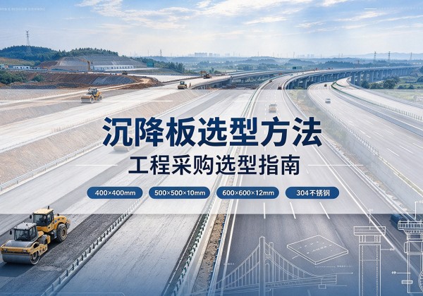 湟中沉降板选择方法